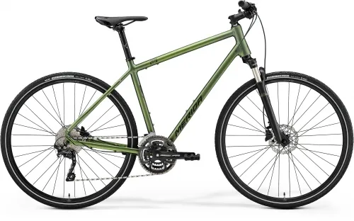 Велосипед 28 Merida CROSSWAY 300 (2021) matt fog green(dark green)