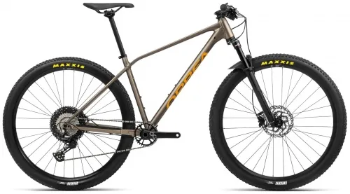 Велосипед 29 Orbea ALMA H30 (2023) taupe brown matt/mango gloss