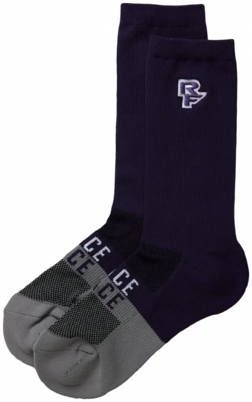 Шкарпетки Race Face Far Out Coolmax Sock purple gray