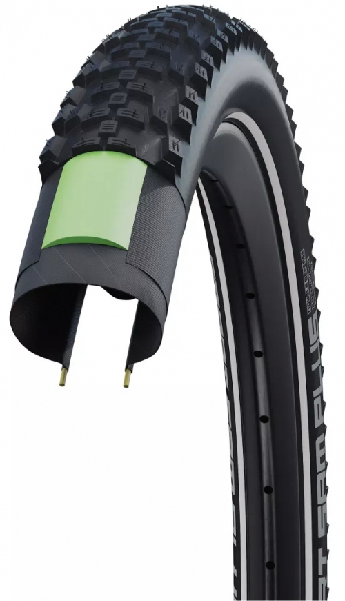 Покрышка 29x2.10 (54-622) Schwalbe SMART SAM PLUS Perf, DD, GreenGuard B/B-SK+RT HS624 ADDIX 67EPI 31B