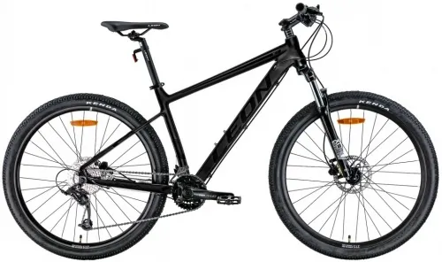 Велосипед 27.5 Leon XC-70 AM HDD (2022) серый с черным (м)