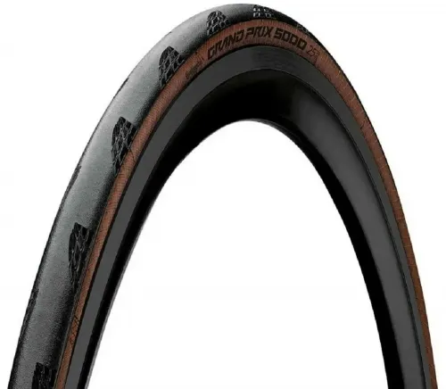 Покрышка 700 x 28C (28-622) Continental Grand Prix 5000 (BlackChili, Vectran Breaker, LazerGrip, ACT, folding) black/brown TPI 3/330 245g