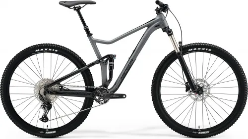 Велосипед 29 Merida ONE-TWENTY 400 (2023) matt grey/glossy black