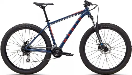 Велосипед 27,5 Marin ELDRIGE GRADE BASE (2021) синий с оранжевым