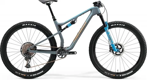 Велосипед 29 Merida NINETY-SIX 8000 (2021) matt steel blue