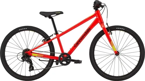 Велосипед 24 Cannondale Kids Quick (2022) acid red