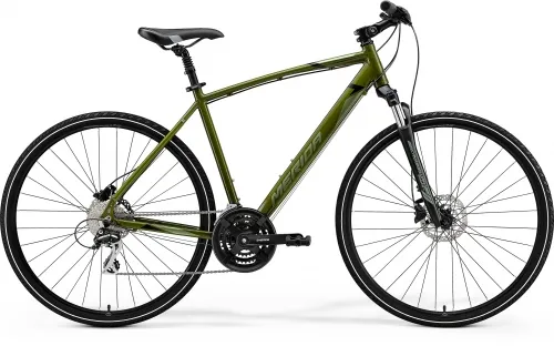 Велосипед 28 Merida CROSSWAY 20-D (2021) moss green(silver-green/black)