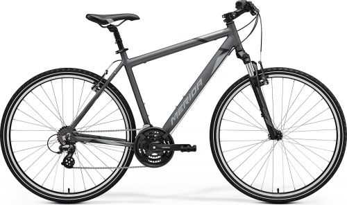 Велосипед 28 Merida CROSSWAY 10-V (2023) Silk anthracite