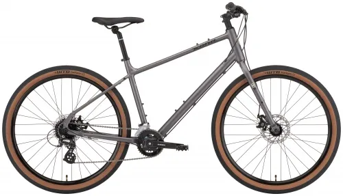Велосипед 27.5 Kona Dew (2022) satin asphalt grey