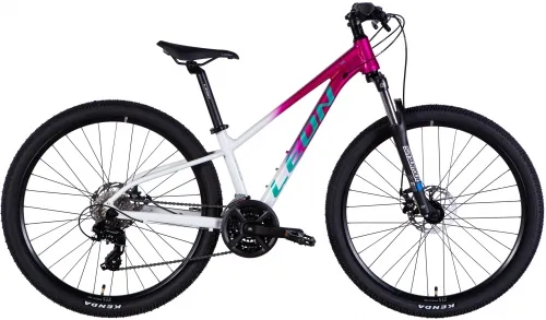 Велосипед 27.5 Leon XC 105 DD CS (2025) рожевий з білим