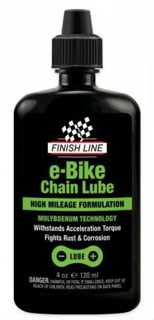 Мастило Finish Line рідка eBikes для ланцюга електровелосипедів 120ml