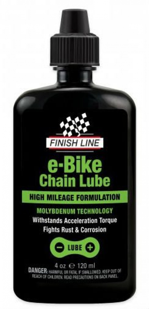 Мастило Finish Line рідка eBikes для ланцюга електровелосипедів 120ml