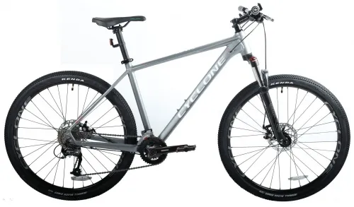 Велосипед 27,5 Cyclone AX (2022) серый (мат)