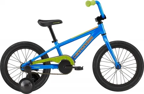 Велосипед 16 Cannondale Kids Trail SS (2022) electric blue