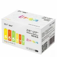 Батарейки Xiaomi ZMi AA/AAA batteries 24 шт (Z15 12 шт + ZI7 12 шт) Rainbow