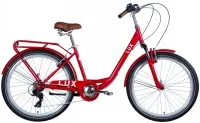 Велосипед 26" Dorozhnik LUX AM (2024) червоний