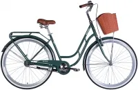 Велосипед 28" Dorozhnik RETRO Velosteel (2025) зелено-серый