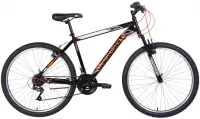 Велосипед 26" Discovery RIDER AM (2021) черно-оранжевый