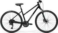 Велосипед 28" Merida CROSSWAY L 300 (2024) glossy black