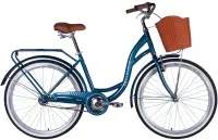 Велосипед 26" Dorozhnik AQUAMARINE BH (2025) темно-синий