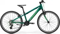 Велосипед 24" Merida Matts J.24 Race (2020) matt dark green (light green)