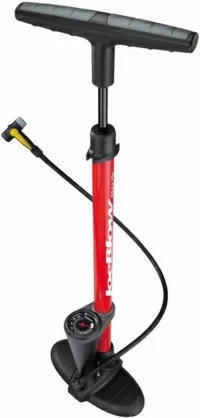 Насос напольный Topeak JoeBlow Max HP floor pump, 160psi/11bar, TwinHead, red
