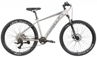 Велосипед 27.5" Formula ZEPHYR 1.0 AM DD (2022) серебристый с серым