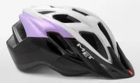 Шлем MET FunAndGo White Black Violet glossy Размер S/M (52-57 см)