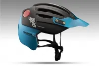 Шлем Urge Endur-O-Matic 2 чёрно-голубой