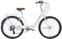 Велосипед 26" Dorozhnik RUBY (2021) білий (матовий)