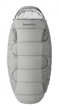 Спальный мешок Naturehike PS200 CNK2350WS026 (9°C) 220 см, grey