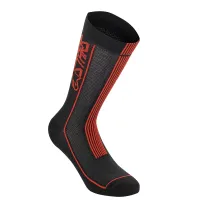 Шкарпетки Alpinestars Summer Socks 22 black bright red