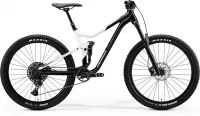 Велосипед 27.5" Merida ONE-FORTY 600 (2020) metallic black / white