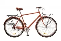 Велосипед Dorozhnik Comfort Male Planetary Hub 28" 2017 коричневый