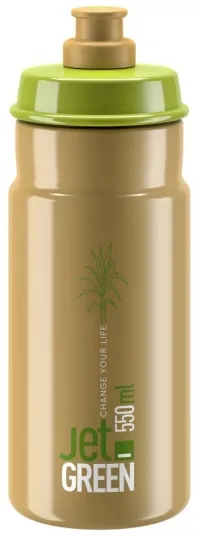 Фляга ELITE Jet Green, 550ml, brown