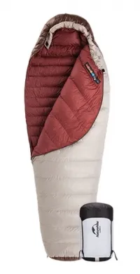 Спальный мешок Naturehike Snowbird NH20YD001 (7°C) 205 см L, white/brown
