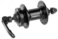 Втулка передняя ONRIDE Hub 20F, 32H, QR 100mm, disc 6 bolt, black