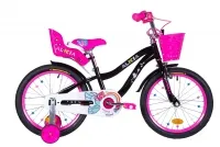 Велосипед 18" Formula ALICIA (2021) черный с розовым