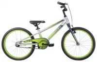 Велосипед 20" Apollo NEO 20 Boys (2022) Brushed Alloy / Slate / Lime Green Fade