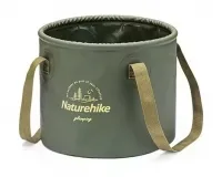 Відро складане Naturehike NH20SJ040, 10L, green