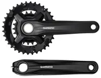 Шатуни Shimano FC-MT210-2 Acera 9-speed 36/22T 175mm, інтегрована вісь