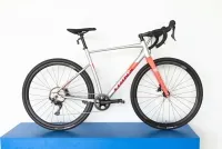 Велосипед 28" Trinx GTR 2.0 (2021) серый с красным матовый
