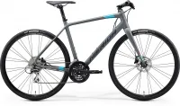 Велосипед 28" Merida Speeder 100 (2020) matt dark grey (blue / pink / black)