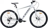 Велосипед 27.5" Leon XC-70 AM HDD (2020) бело-серый с черным