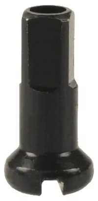 Ніпелі алюмінієві DT nipples in light alloy black 2.0 x 12 mm 30-008 х100шт