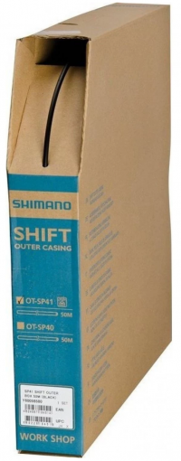 Рубашка троса переключения Shimano OT-SP41, black (бухта 50 м в коробке)