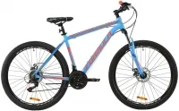 Велосипед 27.5" Formula THOR 1.0 DD синьо-помаранчевий (2020)