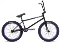 Велосипед BMX 20" Stolen SINNER FC XLT RHD (2021) 21.0" BLACK W/ VIOLET