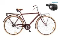 Велосипед Dorozhnik COMFORT 28" MALE Planetary Hub 2016 коричневый