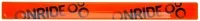Світловідбиваюча смужка ONRIDE Класік 3х34см помаранчева